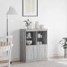 Sideboard Grey Sonoma 81x37x100 cm - Elegant & Durable Storage