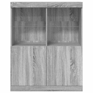 Sideboard Grey Sonoma 81x37x100 cm - Elegant & Durable Storage