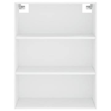 Stylish Highboard White 69.5x34x180 cm | Hipomarket