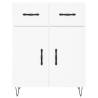 Stylish Highboard White 69.5x34x180 cm | Hipomarket