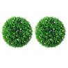  Artificial Boxwood Balls with LED Lights 2 pcs Green 38 cm Size 38 cm Quantity in Package 1 