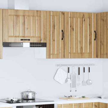 Lucca Artisan Oak Kitchen Wall Cabinet - Stylish Storage Solution