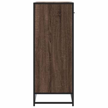 Shoe Cabinet Brown Oak - Durable Storage Solution | HipoMarket