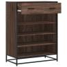 Shoe Cabinet Brown Oak - Durable Storage Solution | HipoMarket