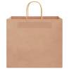 Brown Paper Bags with Handles - 50 Pcs | Sustainable Packaging