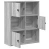 Stylish Grey Sonoma Bookcase - 60x24x76.5 cm | Hipomarket