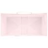 250 Pink Paper Bags with Handles - Eco-Friendly & Durable