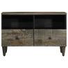 Light Grey TV Cabinet - Solid Mango Wood | HipoMarket