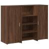 Reception Desk Brown Oak - Engineered Wood 135x50 cm