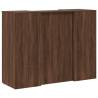 Reception Desk Brown Oak - Engineered Wood 135x50 cm