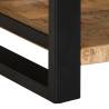 Stylish Solid Mango Wood Side Table - 40x40x50 cm