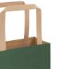 250 Green Paper Bags with Handles - Eco-Friendly & Durable | HipoMarke