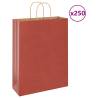  Paper Bags 250 pcs with Handles Red 32x12x42 cm Colour red Size 32 x 12 x 42 cm Quantity in Package 250 