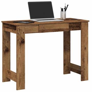 Desk Old Wood 100x45x75 cm - Stylish & Practical Design