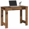  Desk Old Wood 100x45x75 cm Engineered Wood Colour old wood 