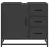 Black Bathroom Sink Cabinet - Elegant & Durable | HipoMarket