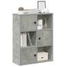  Bookcase Concrete Grey 60x24x76.5 cm Engineered Wood Colour concrete grey Quantity in Package 1 Height 76.5 cm Width 60 cm 