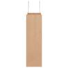 Eco-Friendly Brown Paper Bags - 250 Pcs with Handles