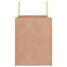 250 Brown Paper Bags with Handles - Sustainable Packaging