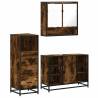 3 Piece Smoked Oak Bathroom Furniture Set | Stylish & Durable