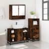 3 Piece Smoked Oak Bathroom Furniture Set | Stylish & Durable