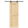  Sliding Door with Hardware Set 80x210 cm Solid Wood Pine Size 80 x 210 cm (152.5 cm) Quantity in Package 1 Model square 