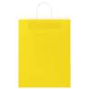 Yellow Paper Bags with Handles - 250 pcs | Sustainable Choice