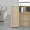 Storage Cabinet Sonoma Oak - Durable & Compact Design