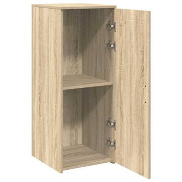 Storage Cabinet Sonoma Oak - Durable & Compact Design