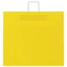 Eco-Friendly Yellow Paper Bags 50 pcs with Handles | HiPo Market