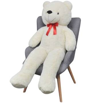 XXL White Teddy Bear Cuddly Toy - 170 cm Plush Friend