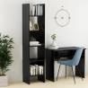  Book Cabinet High Gloss Black 40x35x180 cm Engineered Wood Colour high gloss black Quantity in Package 1 