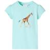 Kids' T-shirt Light Aqua 128 Colour aqua Size 128 (7-8y) 