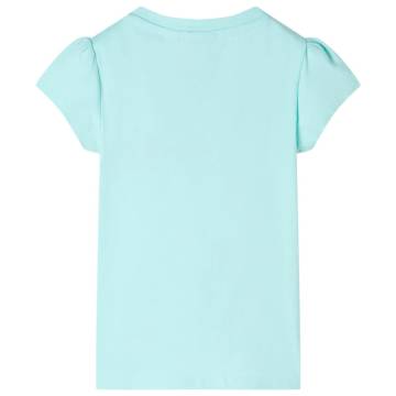 Kids' T-shirt Light Aqua 128 - Stylish & Comfortable Wear