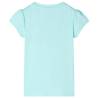 Kids' T-shirt Light Aqua 128 - Stylish & Comfortable Wear