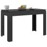 High Gloss Black Dining Table 120x60 cm | Hipomarket