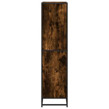 Bookcase Smoked Oak 60x35x139 cm - Stylish Storage Solution