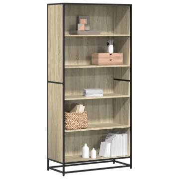 Bookcase Sonoma Oak - Modern Storage Solution | HipoMarket