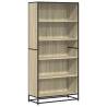 Bookcase Sonoma Oak - Modern Storage Solution | HipoMarket