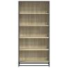 Bookcase Sonoma Oak - Modern Storage Solution | HipoMarket