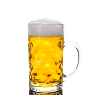 Beer Mugs with Handle Glass Set - 6 pcs 1000 ml | HipoMarket