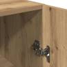 Stylish Artisan Oak TV Cabinet - 30.5x30x90 cm | Hipomarket