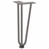 Hairpin Table Legs - 30 cm Solid Steel (4 pcs) | Hipo Market