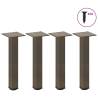  Coffee Table Legs 4 pcs Natural Steel 30-32 cm Steel Colour natural Size 30-32 cm (40 mm) Quantity in Package 1 Number of 