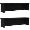  Kitchen Racks Stackable 2 pcs Black 50x15x16 cm Colour black Size 50 x 15 x 16 cm Quantity in Package 2 