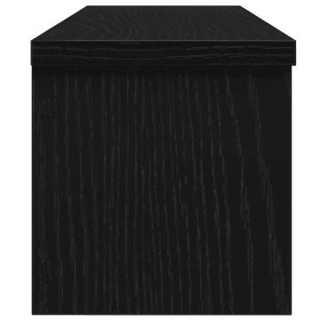 Stackable Kitchen Racks - Set of 2 Black 50x15x16 cm