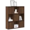 Bookcase Brown Oak 89x24x101.5 cm | Stylish Storage Solution