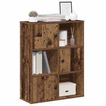 Bookcase Old Wood 60x24x76.5 cm - Stylish Storage Solution