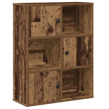 Bookcase Old Wood 60x24x76.5 cm - Stylish Storage Solution