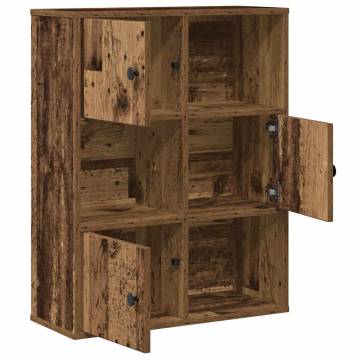 Bookcase Old Wood 60x24x76.5 cm - Stylish Storage Solution